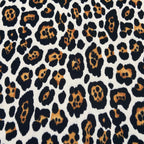 FS825 Spots Leopard | Fabric | Animal, drape, Fabric, fashion fabric, FS456, jersey, Leopard, Polyester, scuba, sewing, Stretchy | Fabric Styles