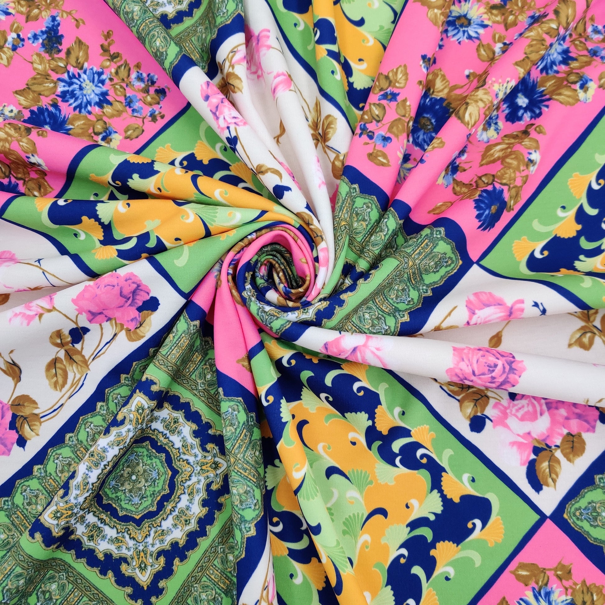 FS515 Floral | Fabric | drape, Fabric, fashion fabric, Floral, limited, SALE, sewing, Stretchy, textured | Fabric Styles