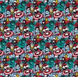 FS641_5 Power Heroes Comic Pop Marvel Comics | Fabric | Black, Black Widow, Blue, Brand, Branded, Children, comic, comics, Cotton, Cotton SALE, Fabric, fashion fabric, Flash, hero, Hulk, invincible, Iron, Iron Man, Kids, Light blue, logo, making, man, Marvel, Marvel Comics, Navy, Spider, Spider Man, Spiderman, super, superhero, The incredible hulk, the invincible, Thor, Villain, Widow | Fabric Styles