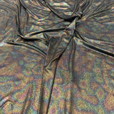 FS1135 Hologram Rainbow Foil Spandex Fabric | Fabric | Black, blue, Clubwear, drape, elastane, Fabric, fashion fabric, Foil, jersey, Lurex, making, Nylon, Pink, purple, sewing, Skirt, Spandex, Stretchy | Fabric Styles