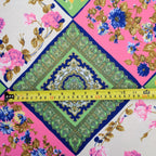 FS515 Floral | Fabric | drape, Fabric, fashion fabric, Floral, limited, SALE, sewing, Stretchy, textured | Fabric Styles