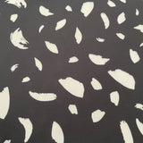 FS879 Paint Strokes Monochrome | Fabric | drape, Dress making, Fabric, fashion fabric, jersey, making, Mono, Monochrome, Polyester, sale, scuba crepe, sewing, Stretch, Stretchy | Fabric Styles