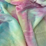 FS688 Rainbow Synthetic Fur Fabric | Fabric | Check, drape, Fabric, fashion fabric, Fur, making, Polyester, rainbow, sewing, Skirt, White, Winter | Fabric Styles