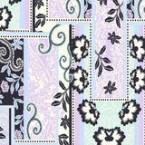 FS309 Lilac Paisley Print | Fabric | Black, Blue, Dress making, Fabric, Floral, Flower, High Fashion, jersey, Lilac, limited, making, Paisley, Pink, Polyester, Sale, Scuba, sewing, tile | Fabric Styles