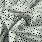 FS589 Polka Dots Liverpool Fabric | Fabric | blue, dots, drape, Elastane, Fabric, fashion fabric, Liverpool, New, Polka dots, polyester, Powder blue, red, sewing, spot, spots, stretch, Stretchy, textured, Waffle, White | Fabric Styles