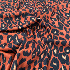 FS645_2 Orange Leopard Knitwear