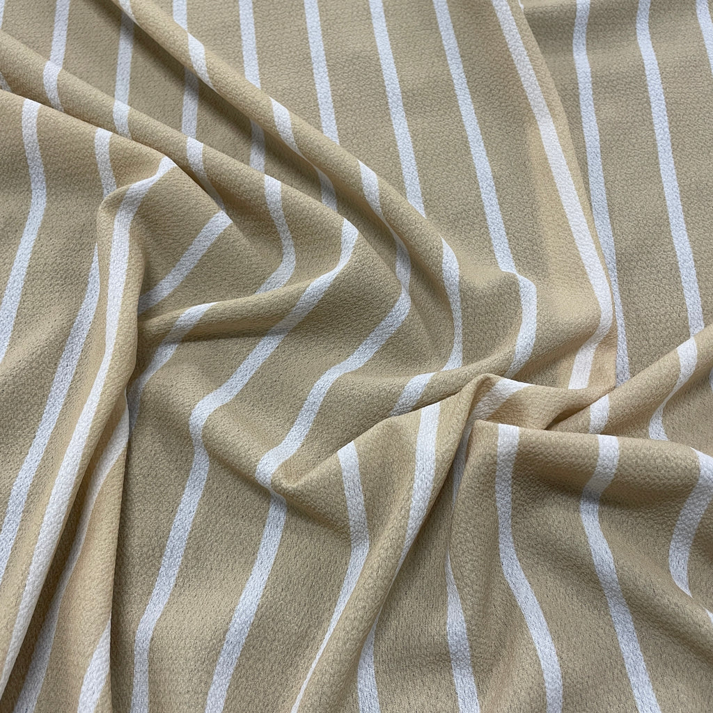FS913 Stripe | Fabric | fabric, jersey, sale, stretch, Stripe, stripes, white, yellow | Fabric Styles