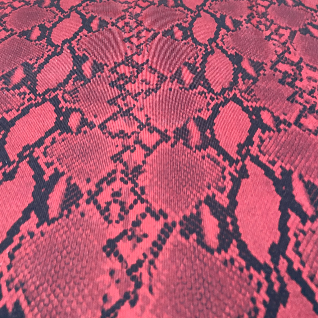 FS647 Snake Skin Stretch Knit Fabric Wine | Fabric | Animal, blue, cobra, drape, elastane, Fabric, fashion fabric, FS645, jersey, Knit, Knitwear, Loungewear, making, Pink, Polyester, purple, SALE, sewing, Skirt, snake, snake skin, Stretchy | Fabric Styles