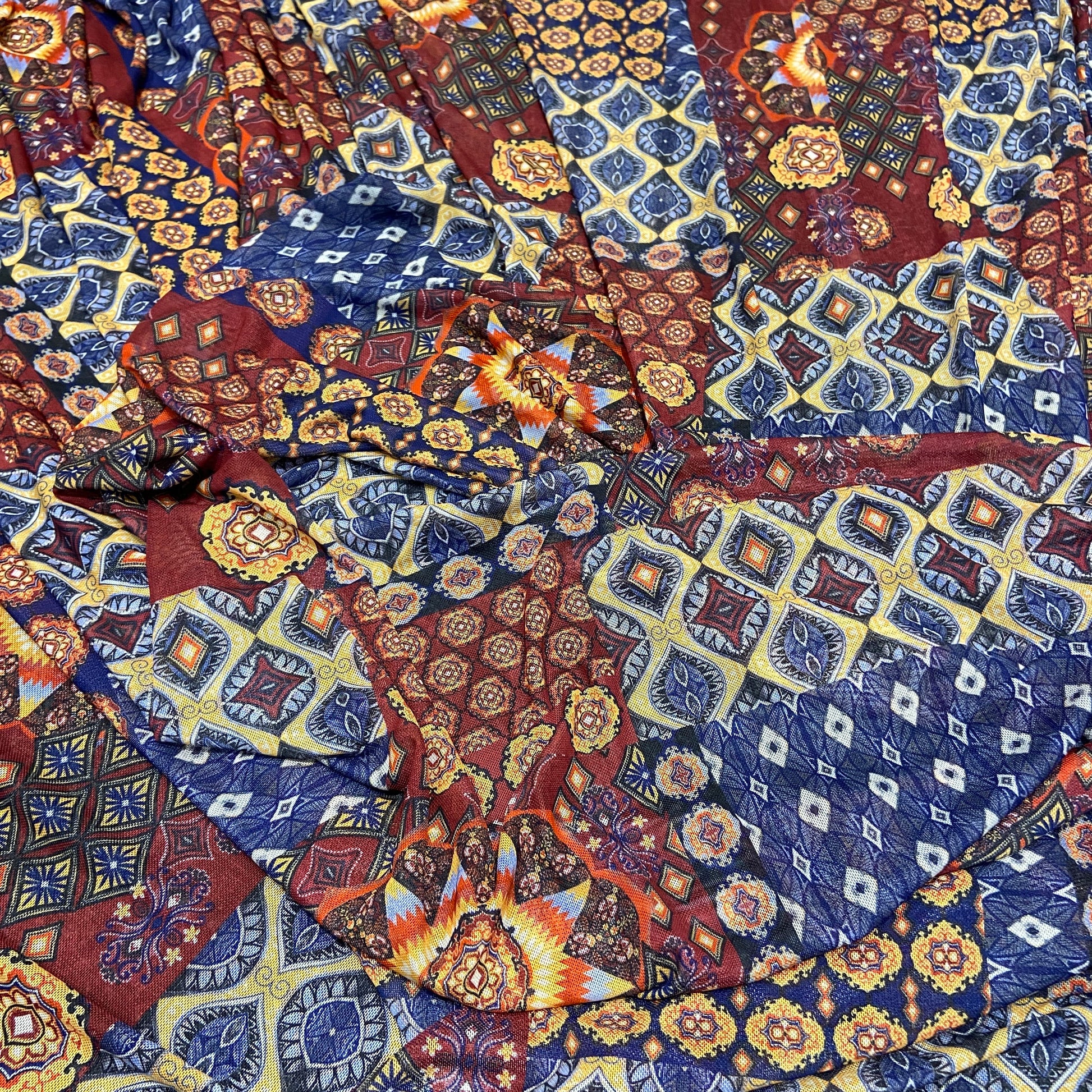 61. Ethnic Powermesh | Fabric | Aztec, baby, drape, Dress Fabric, Dress making, Dressmaking Fabric, ethnic, Fabric, fashion fabric, Fishnet, floral, Limited, making, Mesh, Power Mesh, Powermesh, sale, sewing, Tie Dye, vintage | Fabric Styles