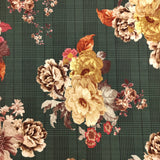 FS850 Tartan Floral | Fabric, Floral, sale, Scuba, Stretch, Tartan | Fabric Styles