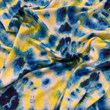 FS697 Tie Dye | Fabric | Activewear, Blue, drape, Fabric, fashion, fashion fabric, Neon, polyester, SALE, sportswear, stretch, Stretchy, Swim, Swimming, Swimwear, Tie Dye | Fabric Styles