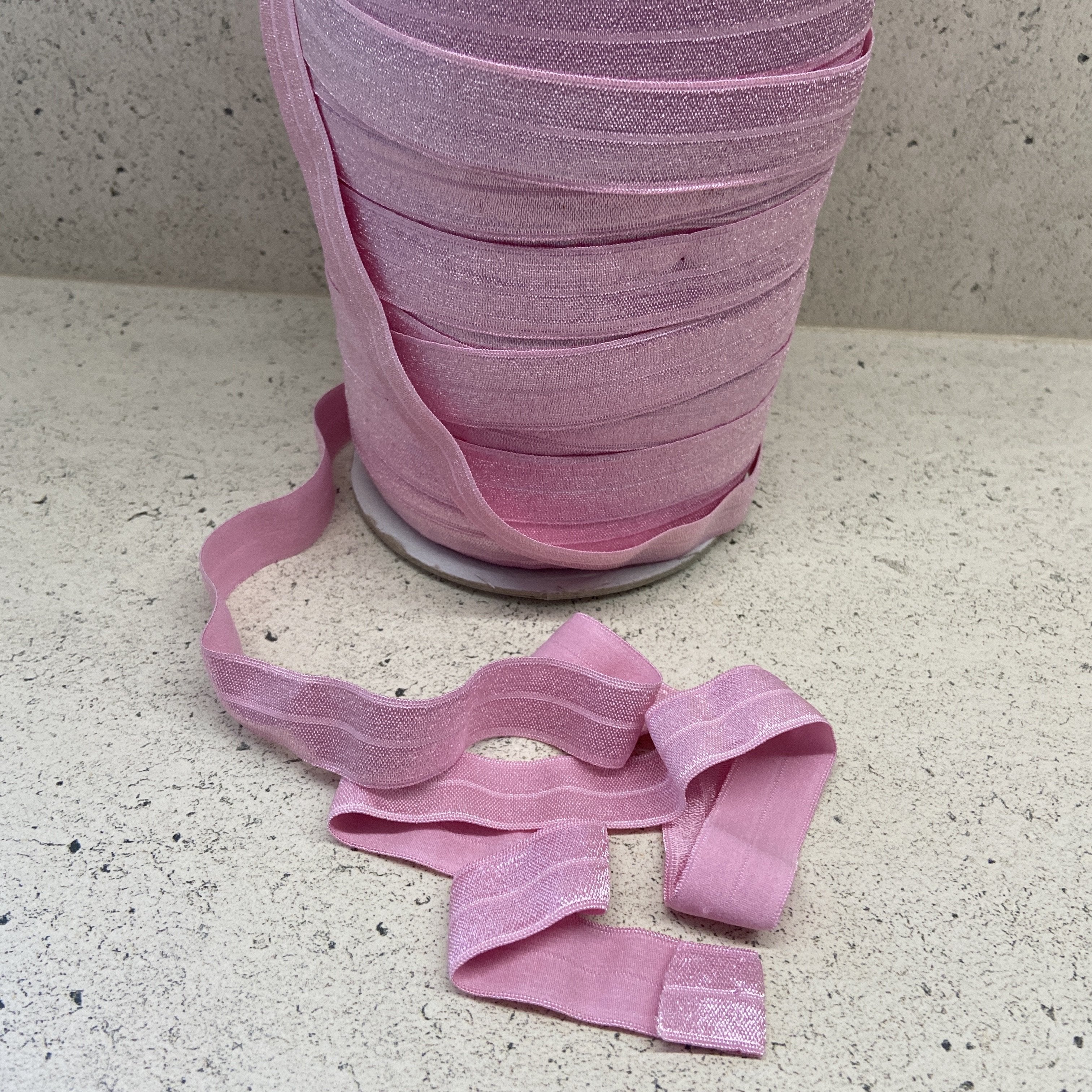 FS691_1 Fold Over Elastic | Baby Pink, Black, Blue, bra, edge, Elastic, fashion fabric, FS495, Fuchsia, haberdashery, knickers, Lemon, lingerie, making, New, pants, Pink, Purple, sewing, Sky, Sky Blue, trimming, trimmings, Turq, Turquoise | Fabric Styles