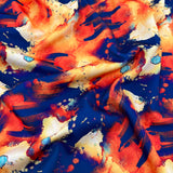 FS1081 Lava Explosion Tie Dye Scuba Stretch Fabric | Fabric | Colourful, drape, Fabric, fashion fabric, Nude, paint, paint strokes, Scuba, sewing, Stretchy, tie dye | Fabric Styles
